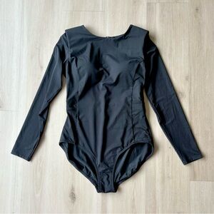 NWT Calia Power Shoulder One Piece Swimsuit Black size 8